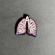 پین فلزی «Breathe»