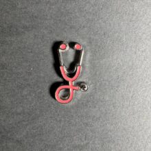 پین فلزی استتوسکوپ گل بهی