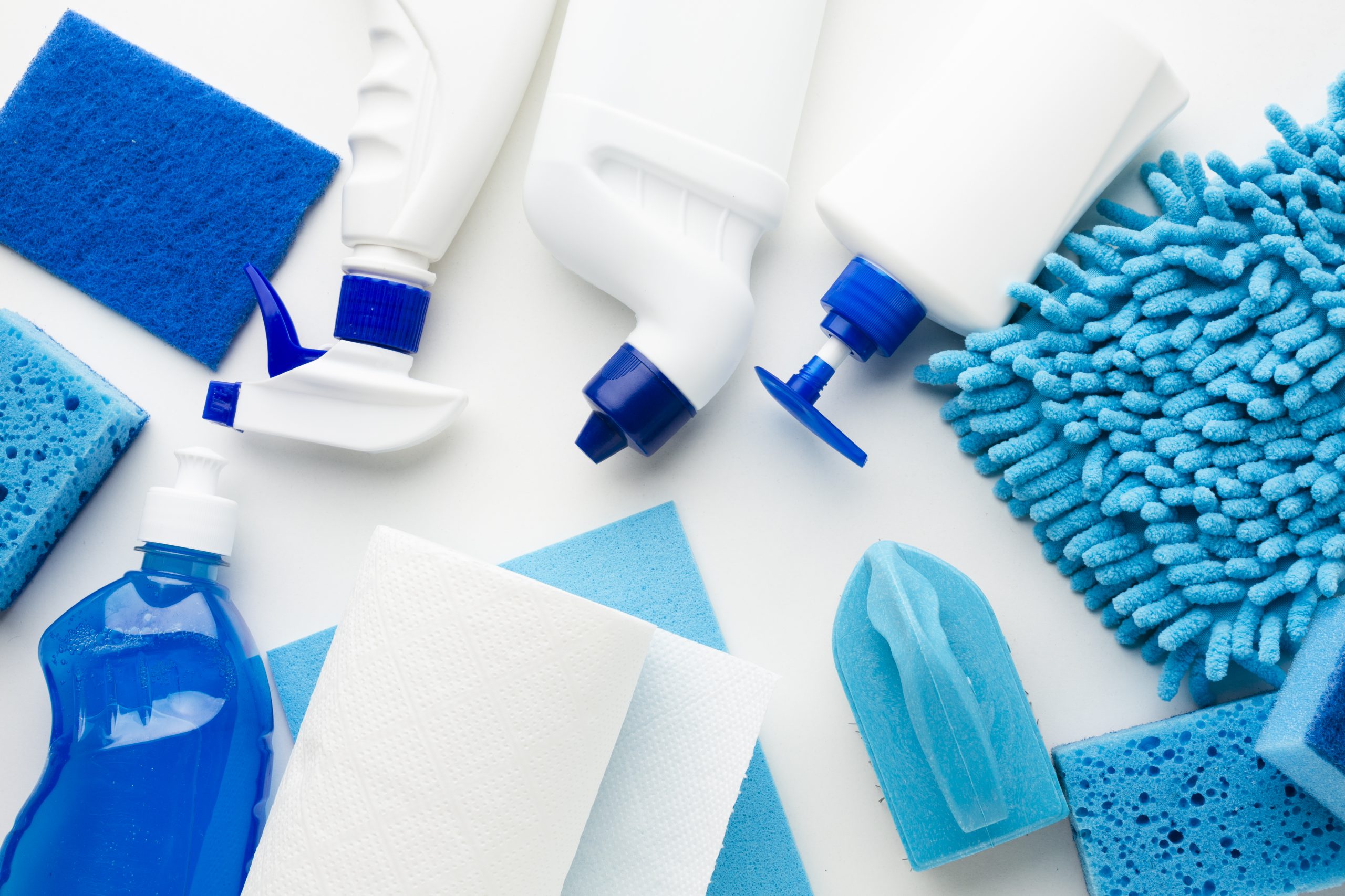 sanitary products top view scaled 1